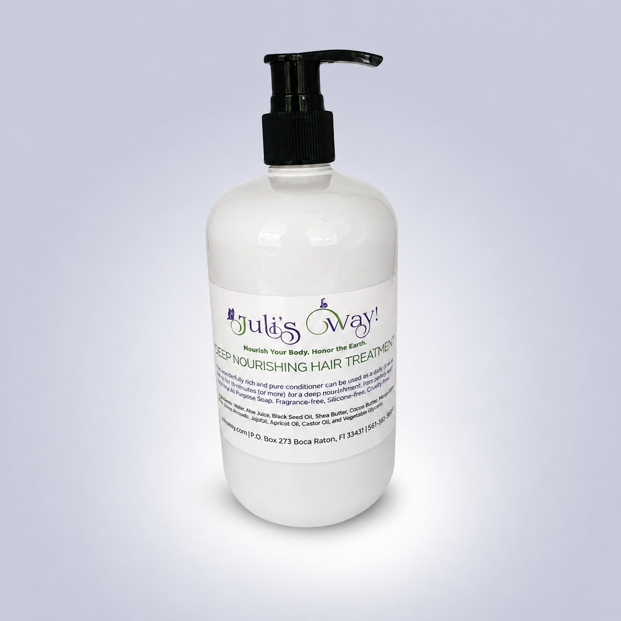 Juli’s Way Deep Nourishing Hair Treatment – 16 oz Bottle with Pump