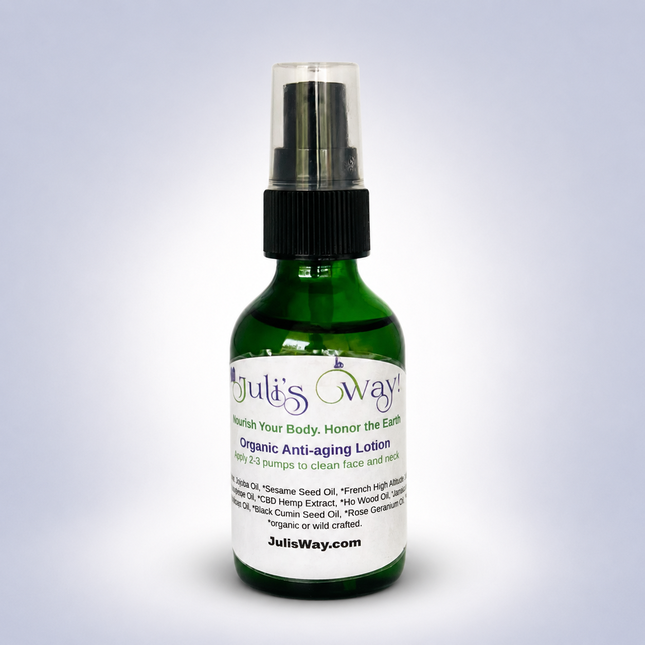 Organic Normal to Dry Skin Moisturizer Anti-aging Lotion